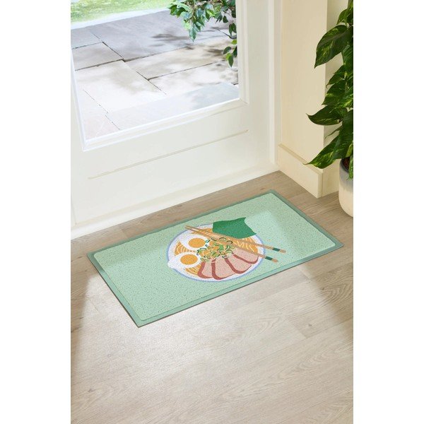 Wycieraczka z plastiku z recyklingu 40x70 cm Ramen Bowl  – Artsy Doormats-image-1