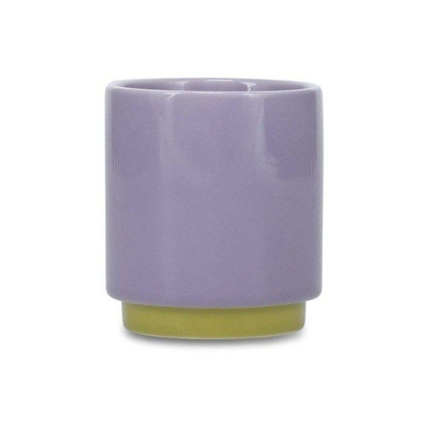 Zielona/fioletowa kamionkowa filiżanka 270 ml Duo – ONA