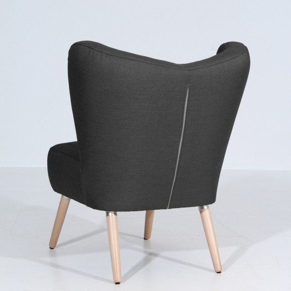 Czarny fotel Max Winzer Sari-image-4