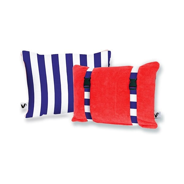 Plażowa poduszka Origama Tomato Stripes