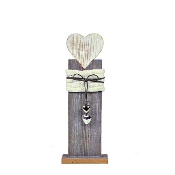 Dekoracja drewniana Ego Dekor Heart, wys. 36 cm