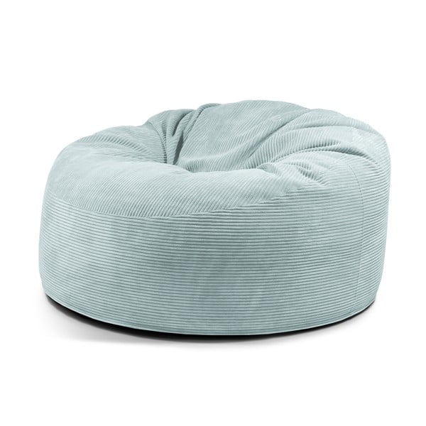 Miętowy sztruksowy worek do siedzenia Om 135 – SLOWDOWN