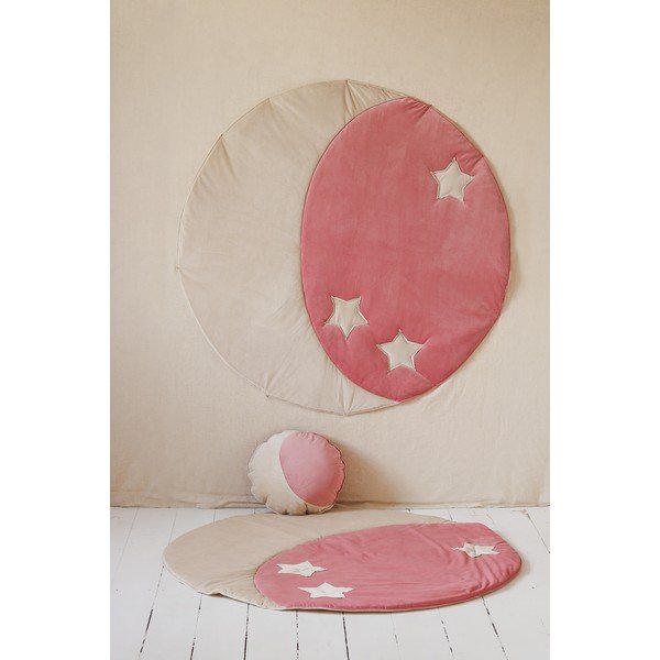 Różowa mata do zabawy dla dzieci Dream Half Moon Bay – Moi Mili-image-1