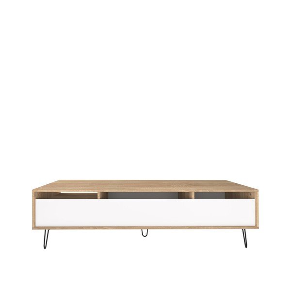 Biała szafka pod TV TemaHome Aero-image-2