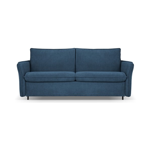 Niebieska rozkładana sofa 166 cm Dalida – Micadoni Home