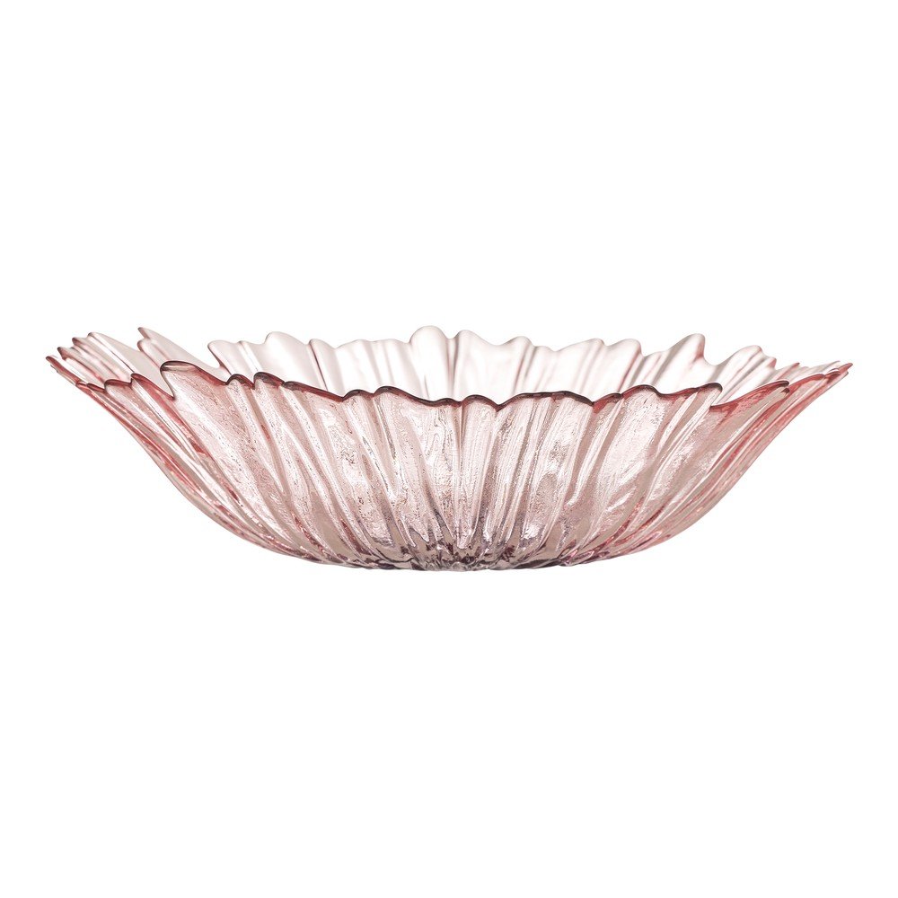 Jasnoróżowa szklana misa ø 31 cm Mariko – Bloomingville