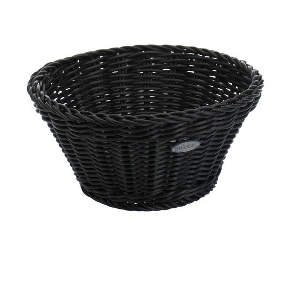 Czarny koszyczek stołowy Saleen, ø 18 cm-image-1