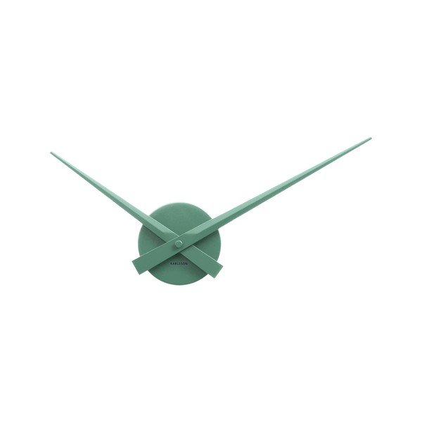 Zielony zegar ścienny Karlsson Mini, ø 44 cm