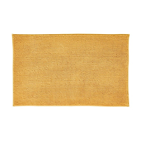 Żółty dywanik łazienkowy 80x50 cm Bobble – Catherine Lansfield