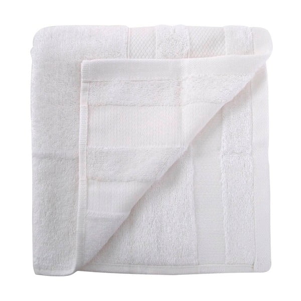 Biały ręcznik Jolie, 50x90 cm