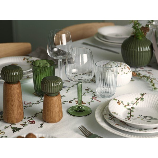 Zielono-naturalny młynek do soli i pieprzu z litego drewna Hammershøi – Kähler Design-image-1