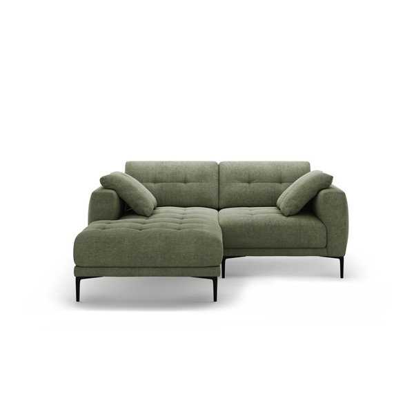 Zielony narożnik (lewostronny/z szezlongiem) Bemy – Micadoni 