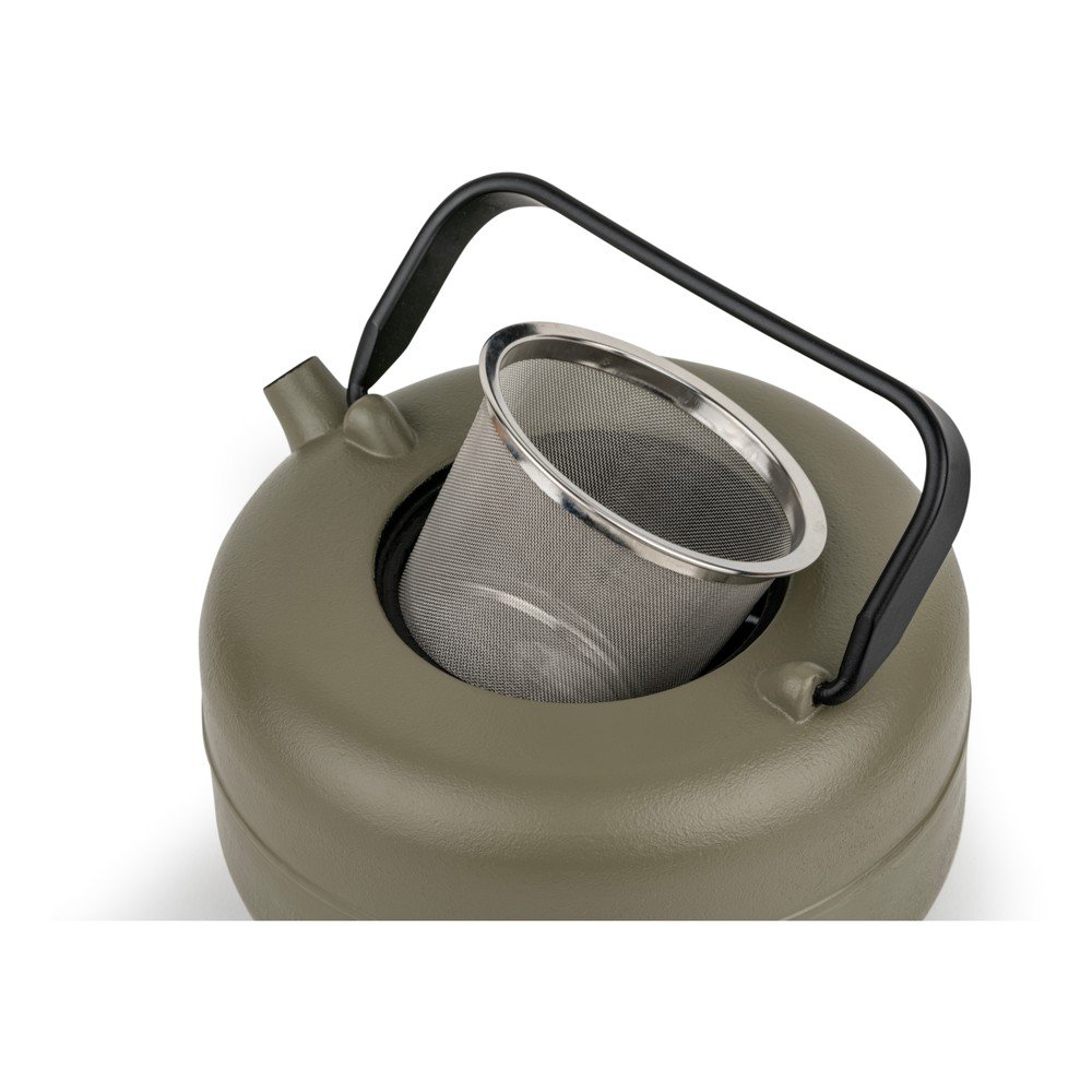Żeliwny dzbanek do herbaty z sitkiem w kolorze khaki 750 ml Henan – Bredemeijer (zdjęcie 5)