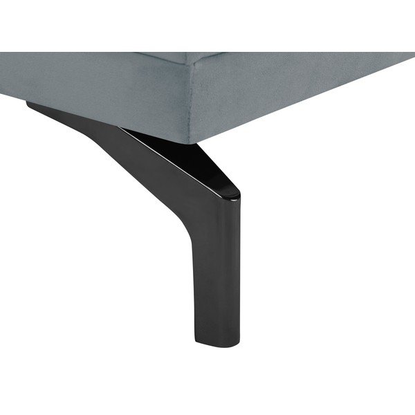 Szara sofa z czarną konstrukcją Windsor & Co Sofas Jupiter-image-4
