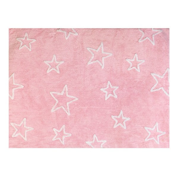 Dywan Estrella 160x120 cm, różowy