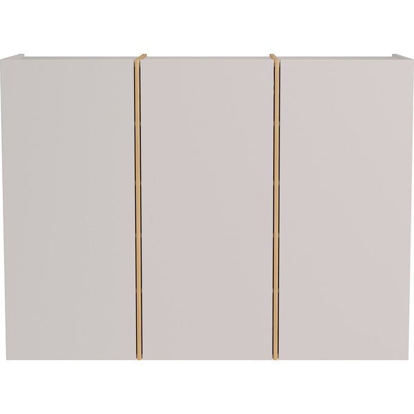 Kremowa szafka pod przedpokoju 138x103x38 cm Libbiano – Germania