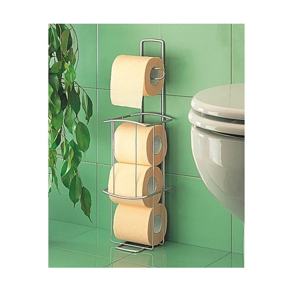 Stojak na papier toaletowy Metaltex Onda-image-1