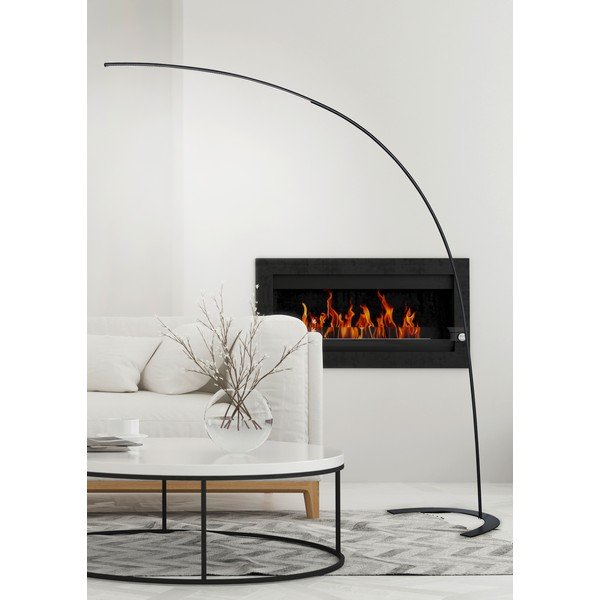 Ciemnobrązowa lampa stojąca LED ze ściemniaczem (wysokość 210 cm) Shanghai – Trio-image-2