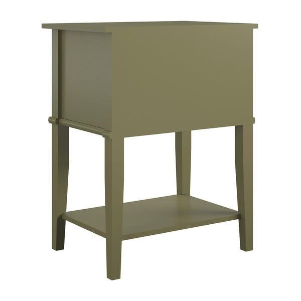 Szafka nocna w kolorze khaki Franklin – Støraa-image-3