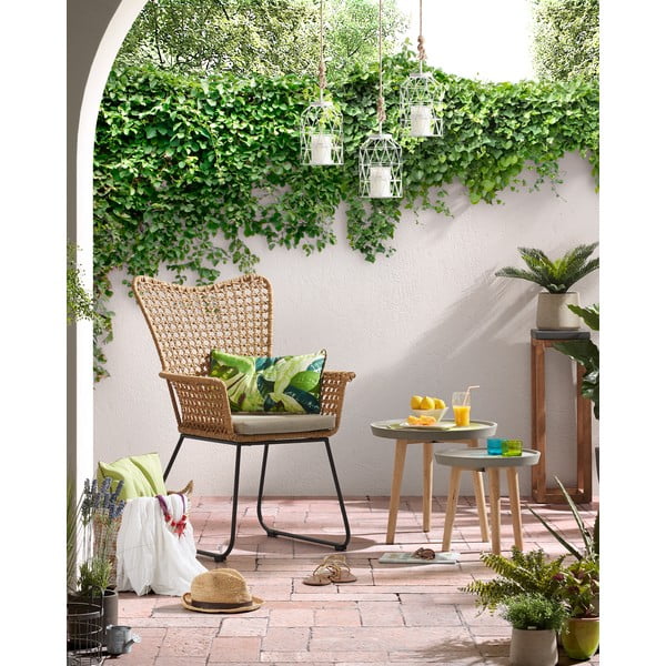 Stolik z blatem z cementu Kave Home Livy-image-3