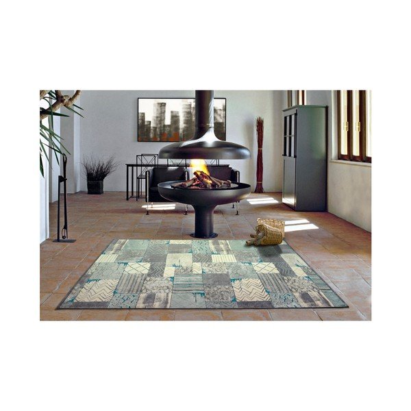 Niebieski dywan Universal Farashe Blue, 200x300 cm-image-1