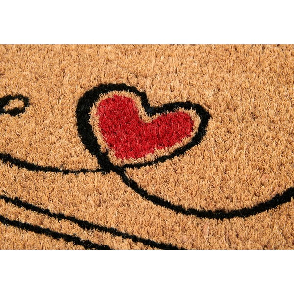 Wycieraczka z włókna kokosowego 40x70 cm Kitty Home – Hanse Home-image-2