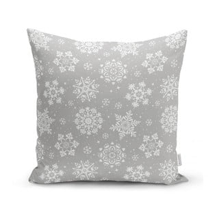Świąteczna poszewka na poduszkę Minimalist Cushion Covers Snowflakes, 42x42 cm