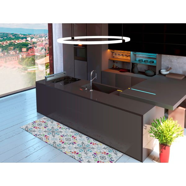 Niebieski chodnik odpowiedni do prania 52x100 cm Ricci Valentina – Universal-image-1