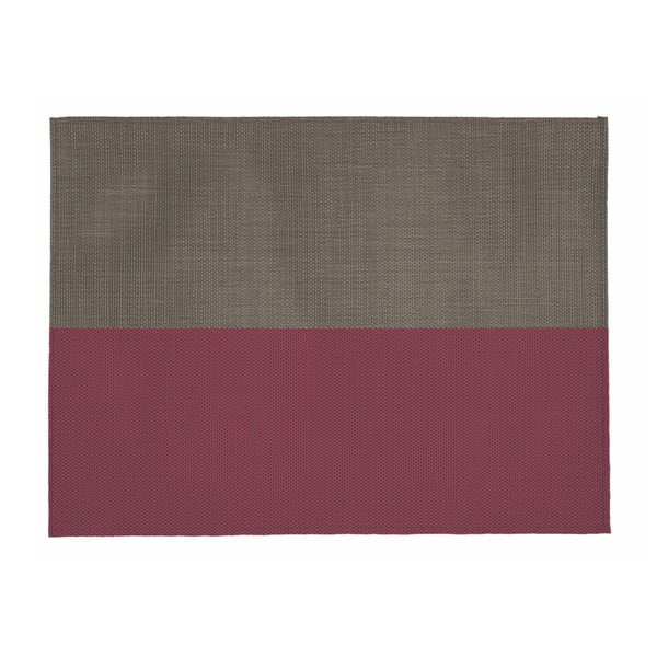 Beżowo-różowa mata stołowa Tiseco Home Studio Stripe, 33x45 cm