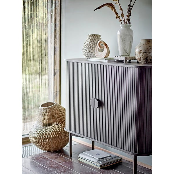 Kremowy kamionkowy ręcznie wykonany wazon Spikey – Bloomingville-image-3