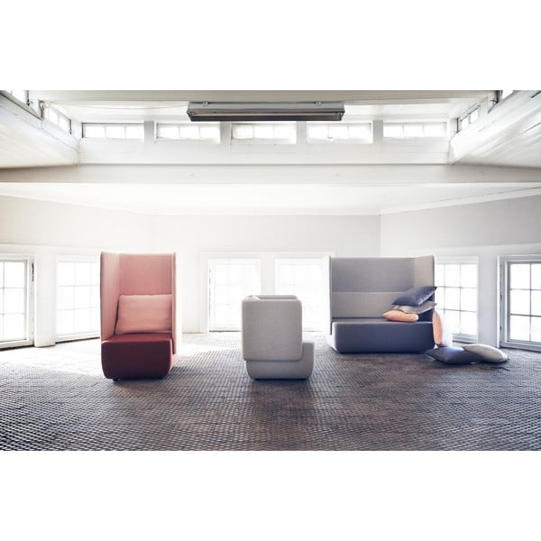 Antracytowa sofa Softline Opera Low-image-2