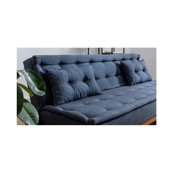 Ciemnoniebieska sofa rozkładana Aristea-image-3