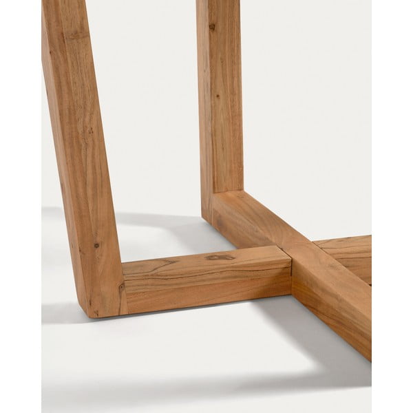 Okrągły stół z litego drewna akacjowego ø 120 cm Nahla – Kave Home-image-2