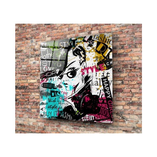 Obraz szklany 3D Art Punkero, 50x50 cm-image-1
