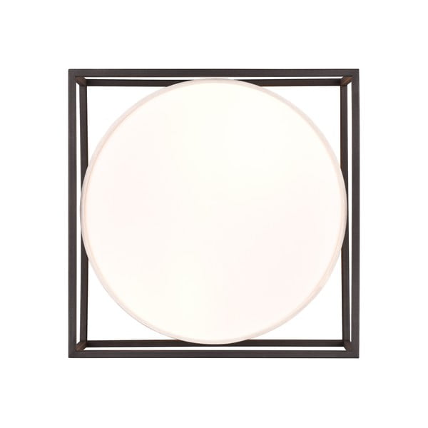 Beżowo-czarna lampa sufitowa 30x30 cm Ross – Trio-image-3