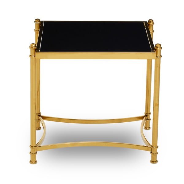 Stolik ze szklanym blatem 50x56 cm Ackley – Premier Housewares-image-2