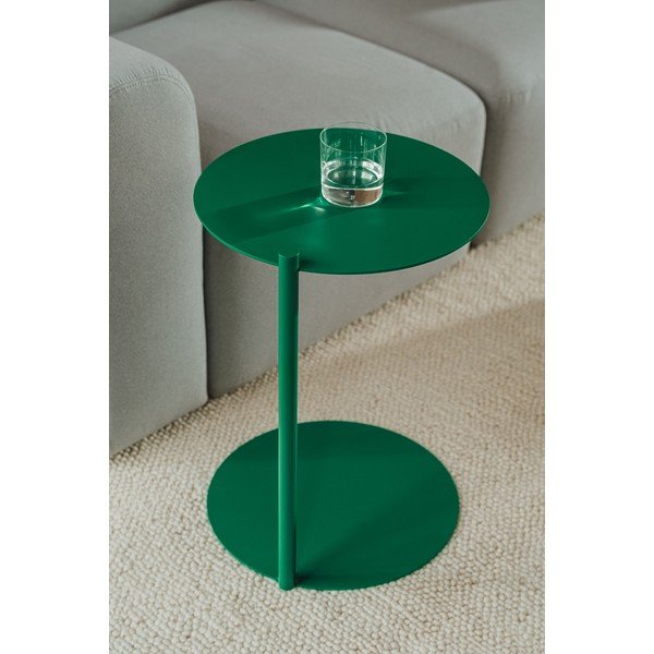 Stalowy okrągły stolik 41x40 cm Ande – noo.ma-image-1