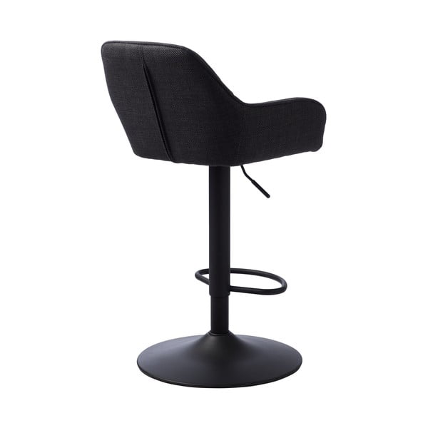 Ciemnoszary hoker z regulowaną wysokością Nolan – Unique Furniture-image-3