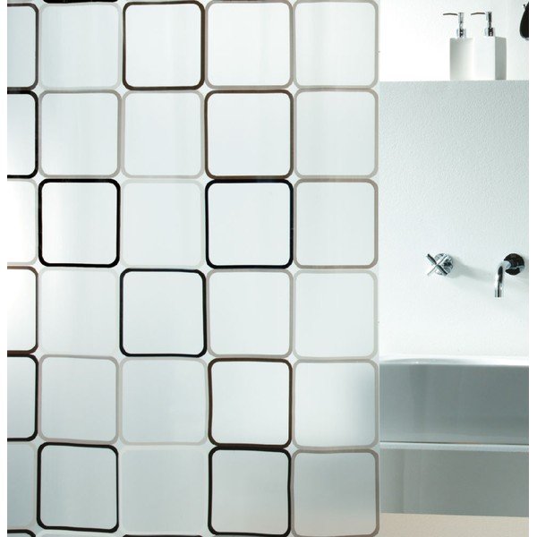 Zasłona prysznicowa 180x200 cm Frame – Spirella-image-1