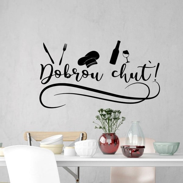 Naklejka ścienna z cytatem Ambiance Smacznego-image-2