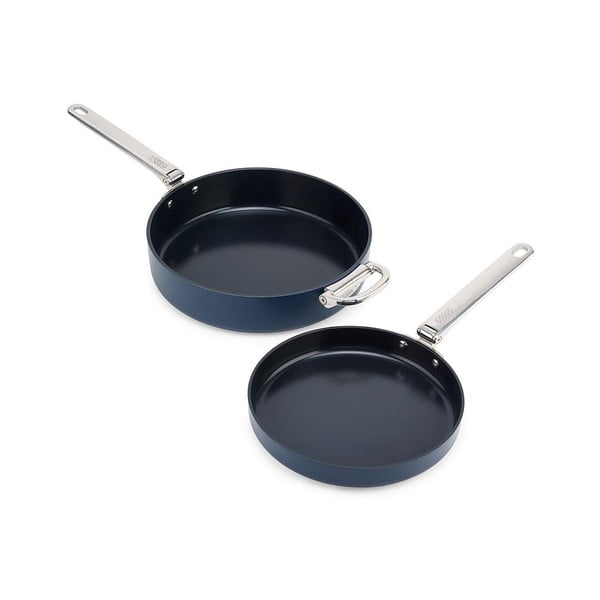 Patelnie z powłoką ceramiczną zestaw 2 szt. Space – Joseph Joseph