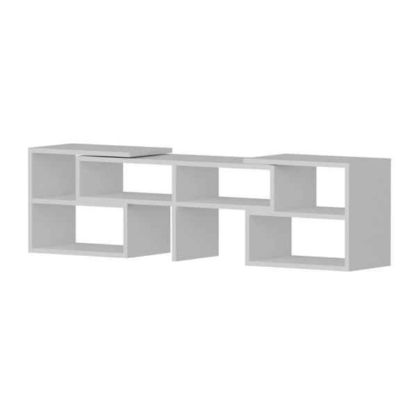 Biały modułowy stolik pod TV Mobito Design Care