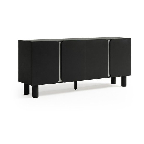 Czarna szafka 180x75x40 cm Toledo – MOME-image-1