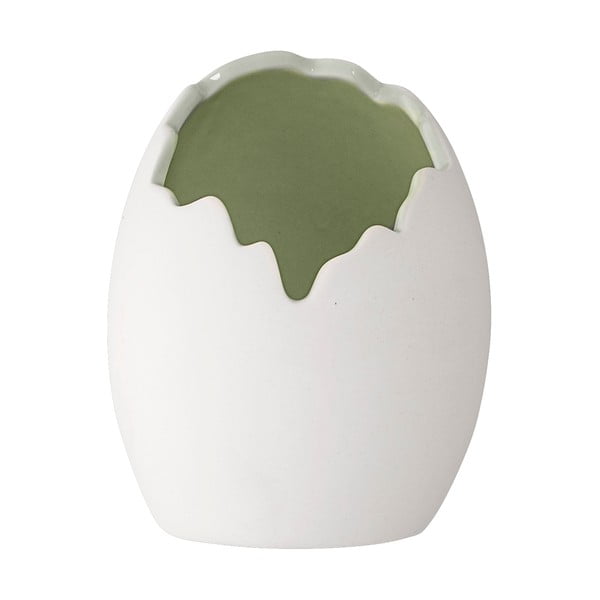 Doniczka porcelanowa w kształcie jajka Bloomingville Nila, ⌀ 8,5 cm