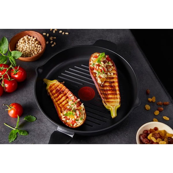 Patelnia aluminiowa z powłoką nieprzywierającą do grillowania ø 26 cm Unlimited E2294074 – Tefal-image-1