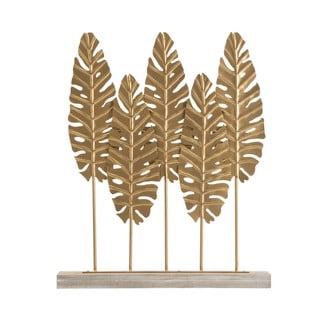 Figurka dekoracyjna w kolorze złota Mauro Ferretti Long Leaf