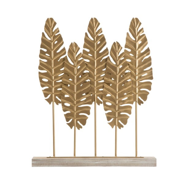 Figurka dekoracyjna w kolorze złota Mauro Ferretti Long Leaf