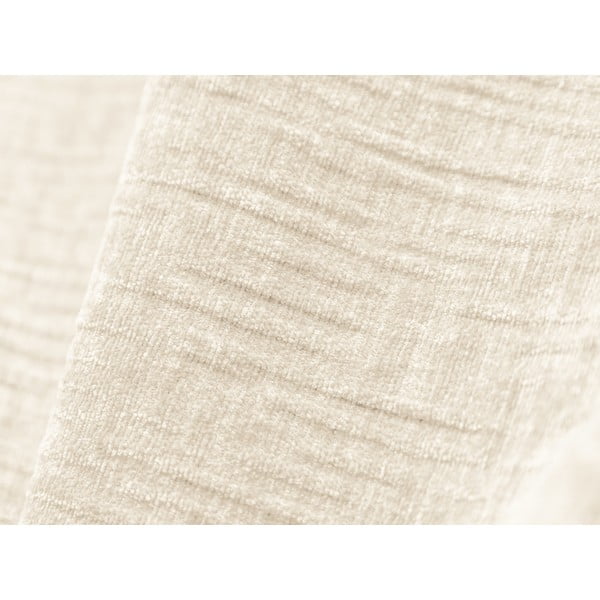 Biały podnóżek z tkaniny szenilowej Vanda – Mazzini Sofas-image-3