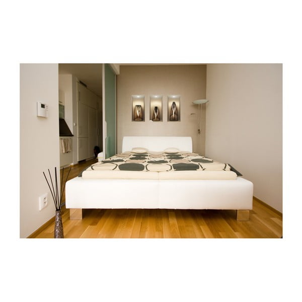 Zestaw 3 naklejek 3D Ambiance Wooden Vases-image-3