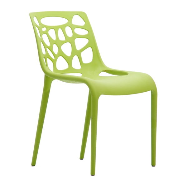 Zielone krzesło ogrodowe RGE